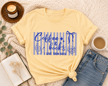 Coffee and Books Tee