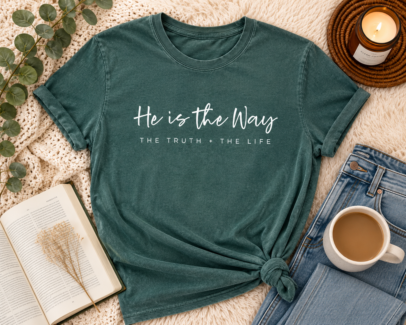 He Is The Way Tee or Sweatshirt