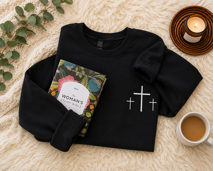 Sunday Morning Cross Tee or Sweatshirt