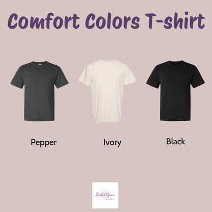 Books and Coffee Tee or Sweatshirt | Made to Order