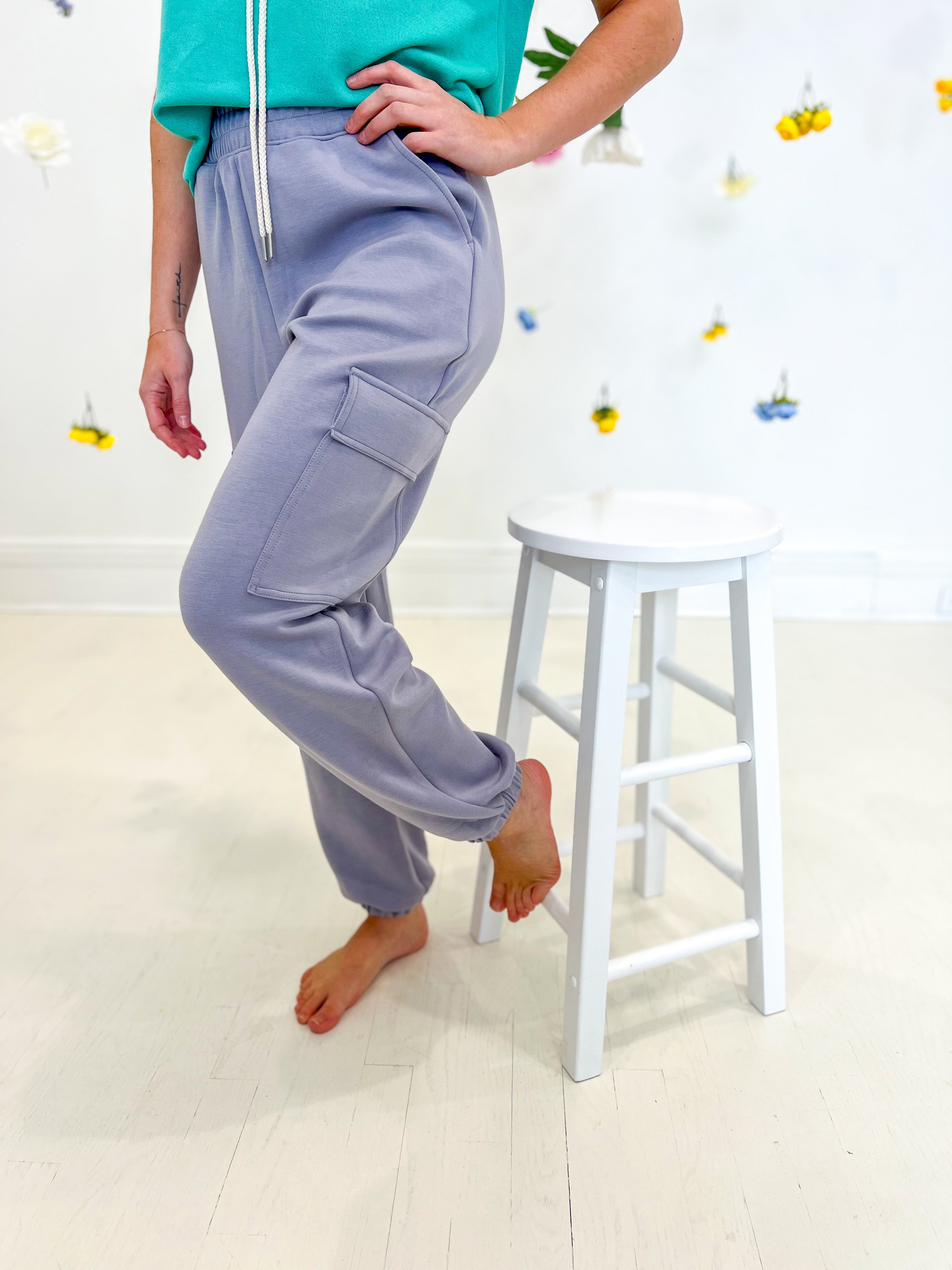 Trista Cargo Jogger - Mystic Gray