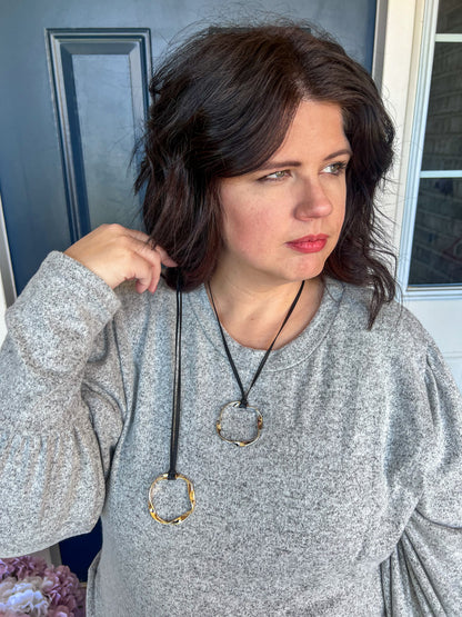 Evermore Pendant Necklace - 2 Colors!