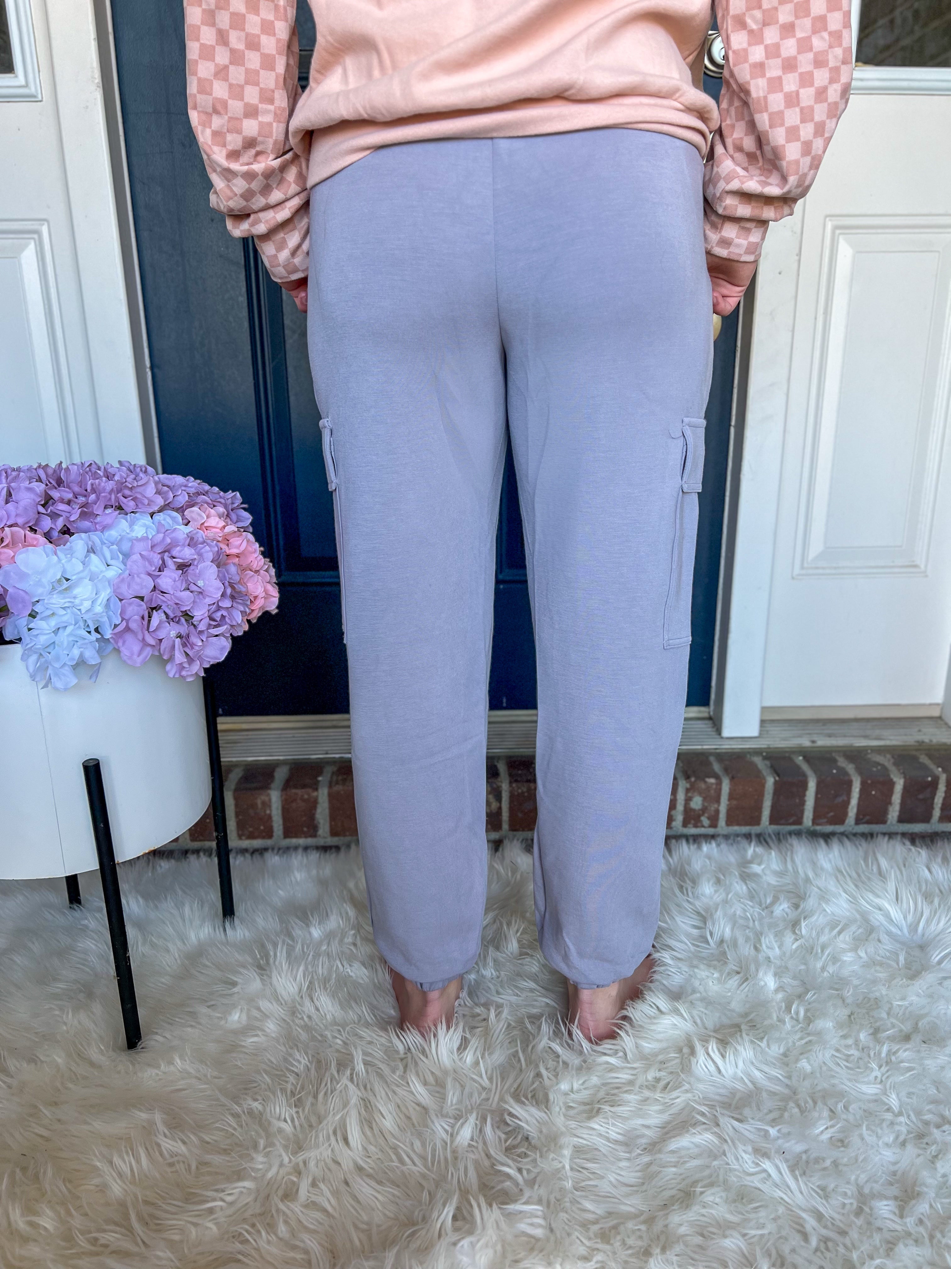 Trista Cargo Jogger - Mystic Gray