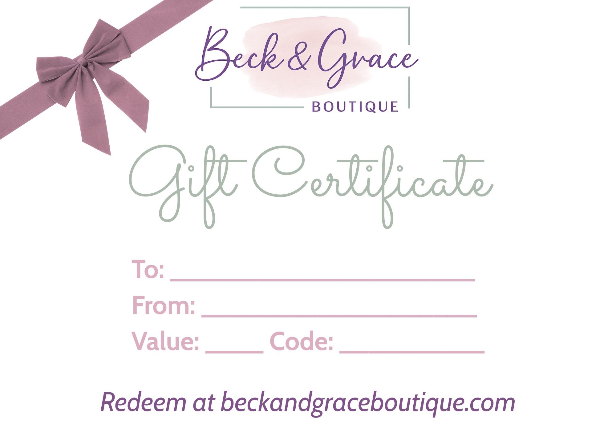 E-Gift Card