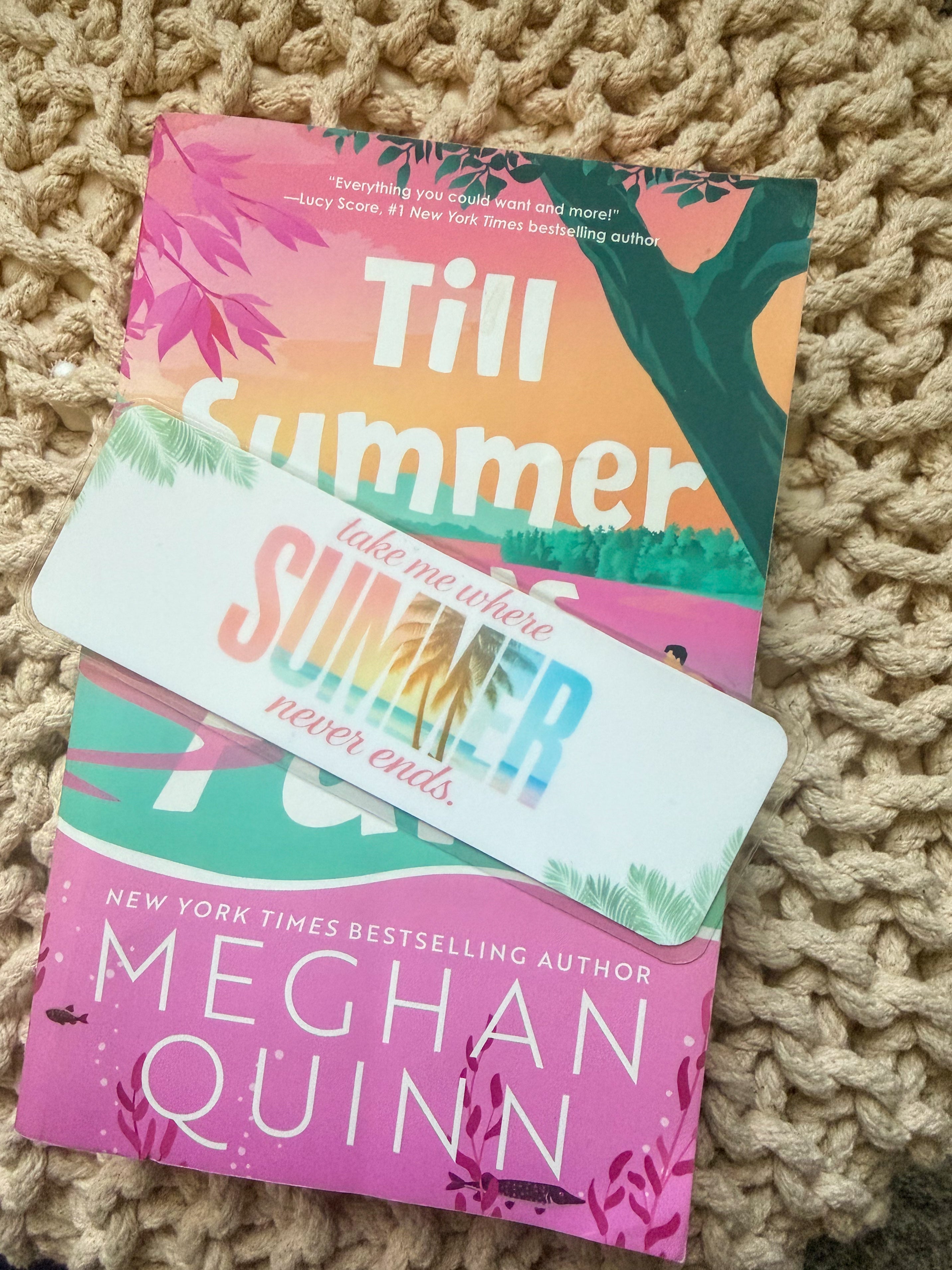 Take Me Where Summer Never Ends Bookmark