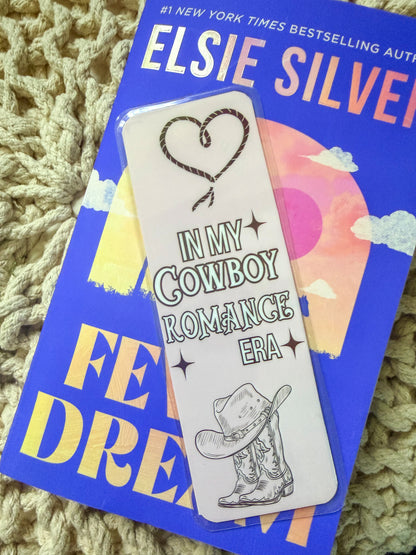 In My Cowboy Romance Era Bookmark