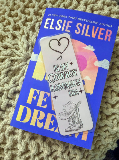 In My Cowboy Romance Era Bookmark