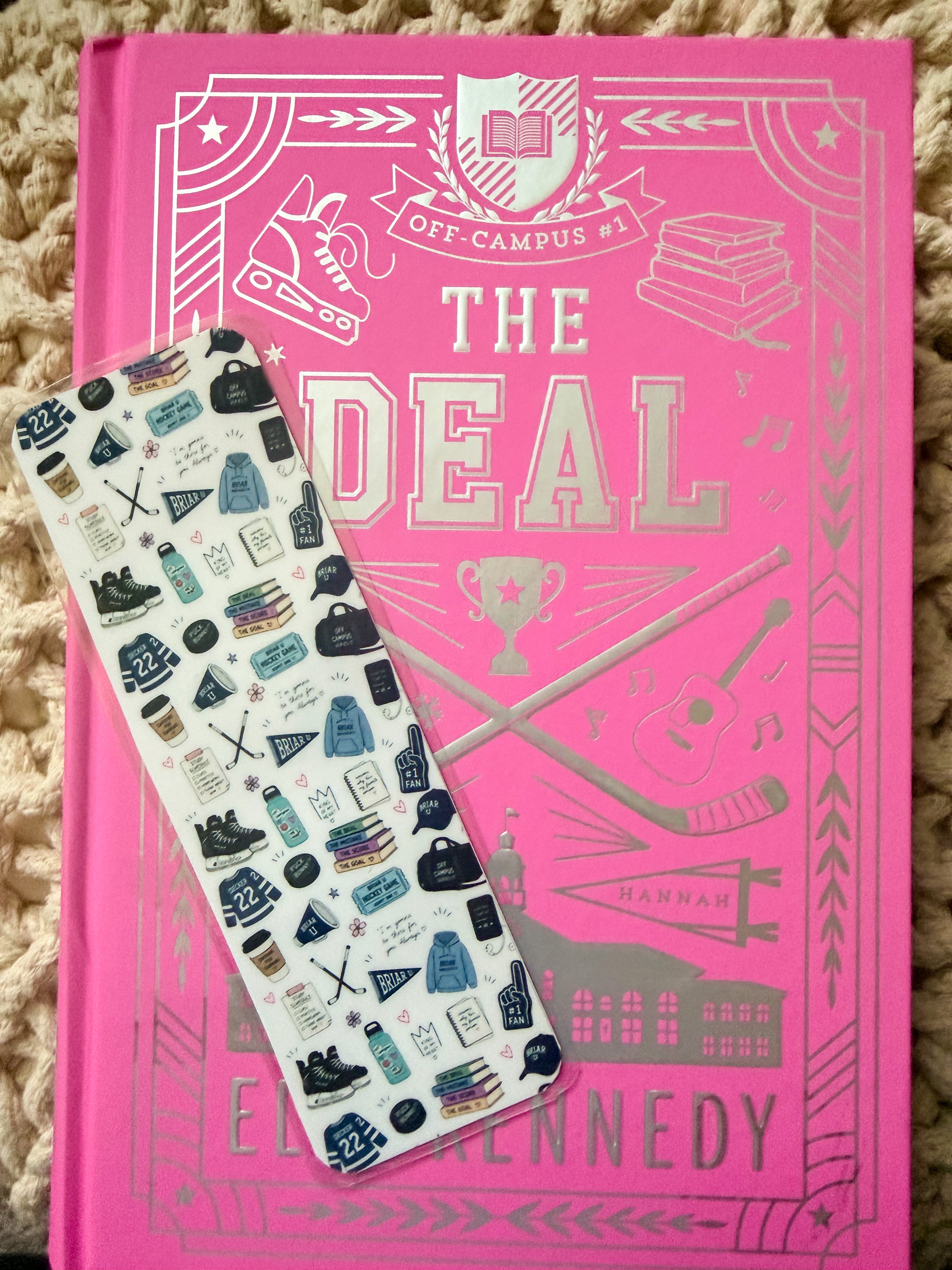 Hockey Romance Bookmark