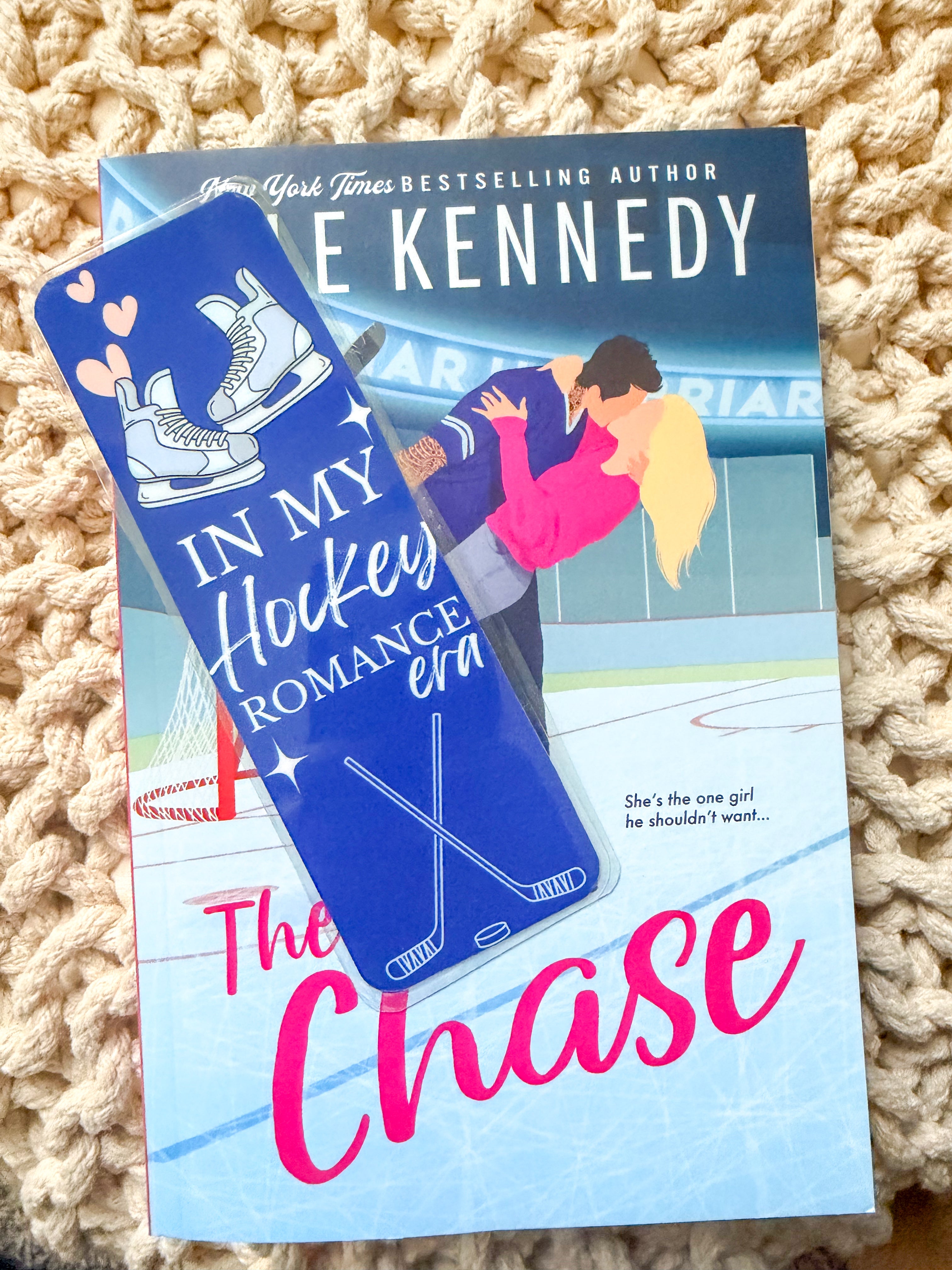 Hockey Romance Era Bookmark