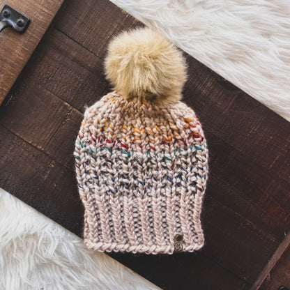 Aspen Knit Beanie - Fall Ombre