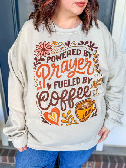 Powered By Prayer Sweatshirt