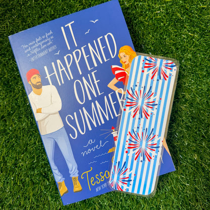 Fireworks and Stripes Bookmark