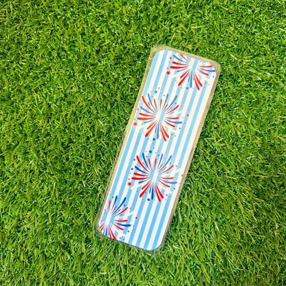 Fireworks and Stripes Bookmark