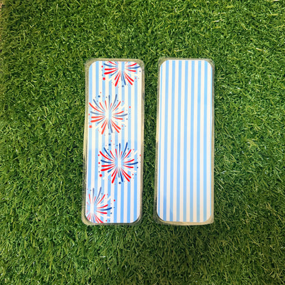 Fireworks and Stripes Bookmark
