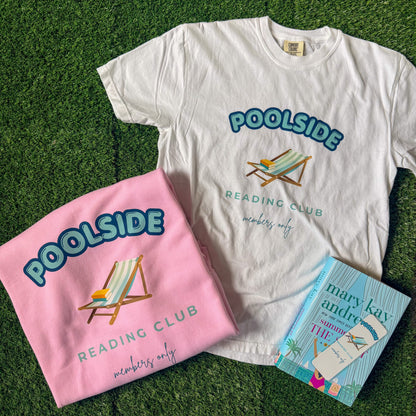 Poolside Reading Club Tee or Sweatshirt
