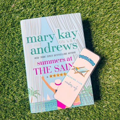 Poolside Reading Club Bookmark
