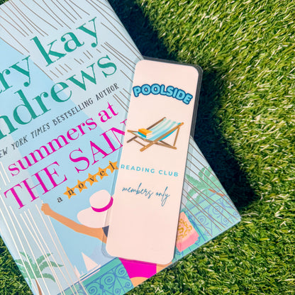 Poolside Reading Club Bookmark