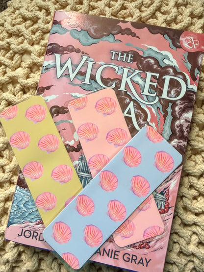 Seashell Bookmark Set