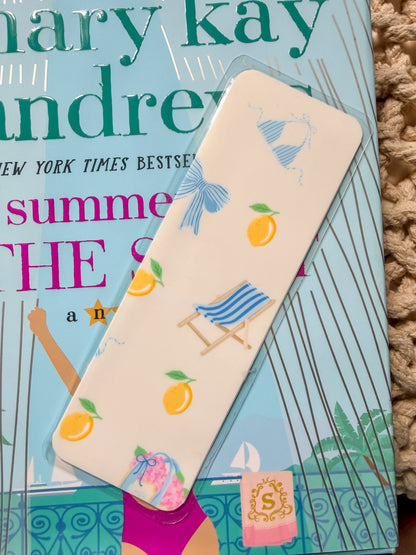 Summer Beach Bookmark