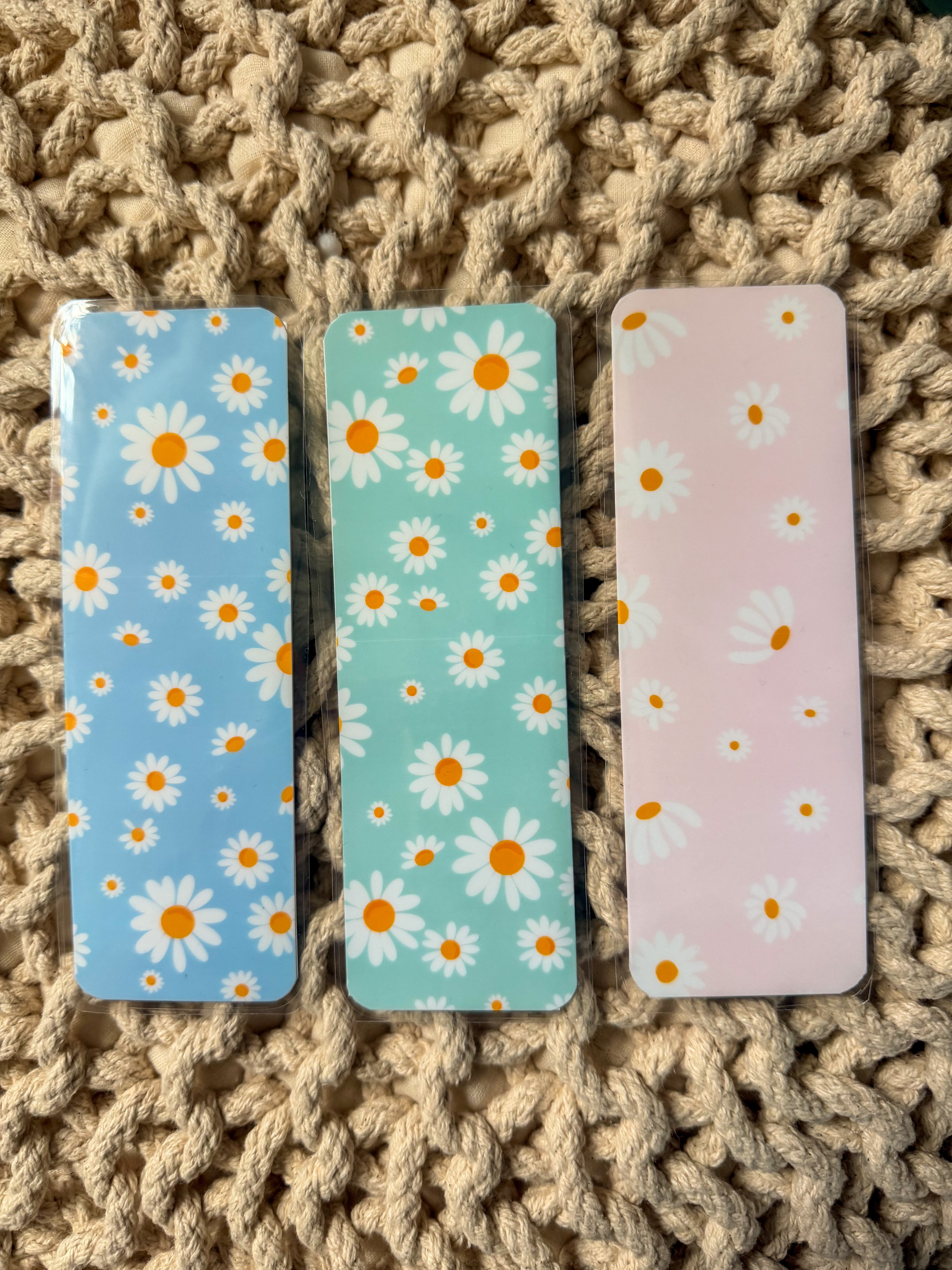 Daisy Bookmark Set