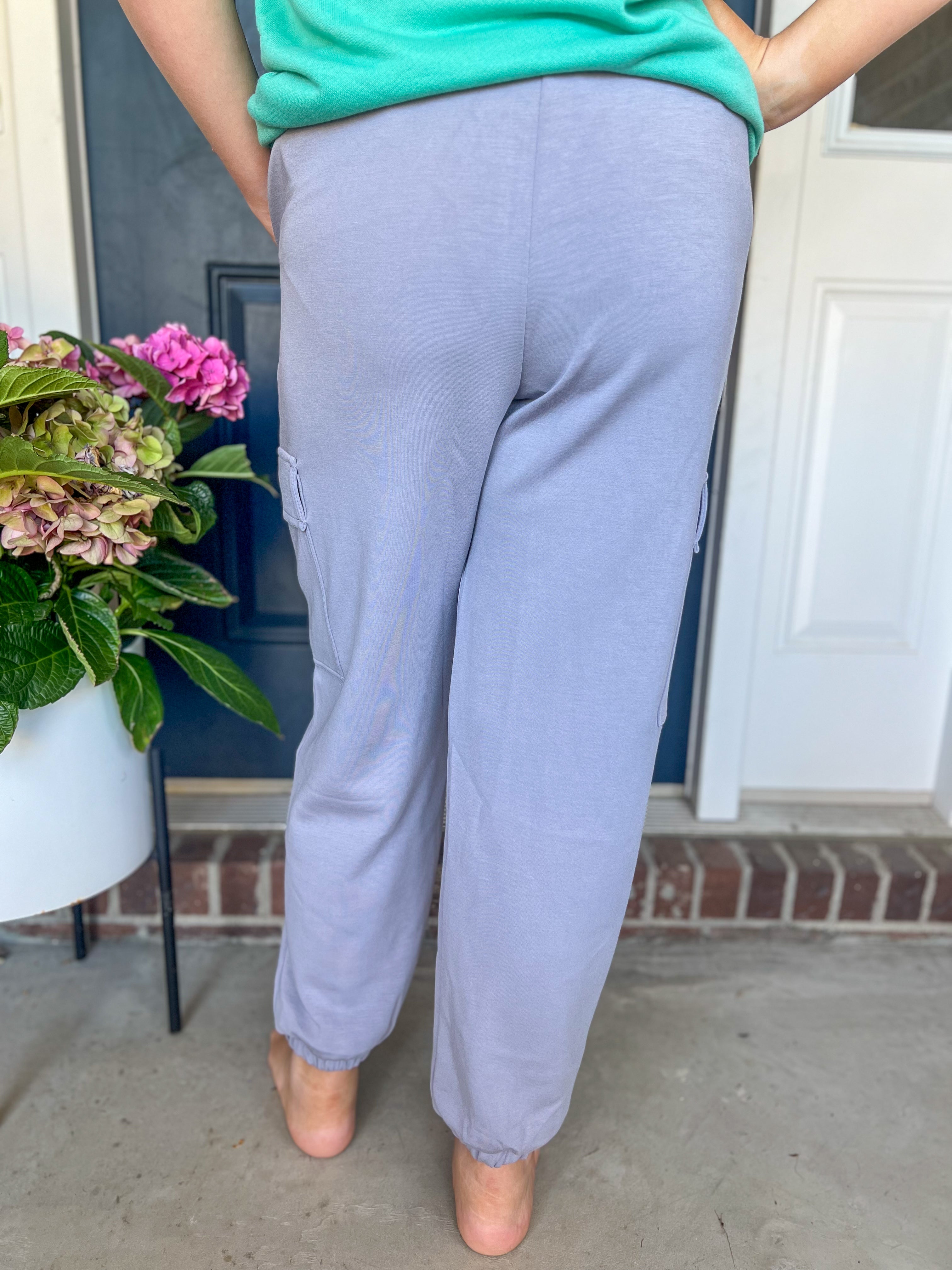 Trista Cargo Jogger - Mystic Gray