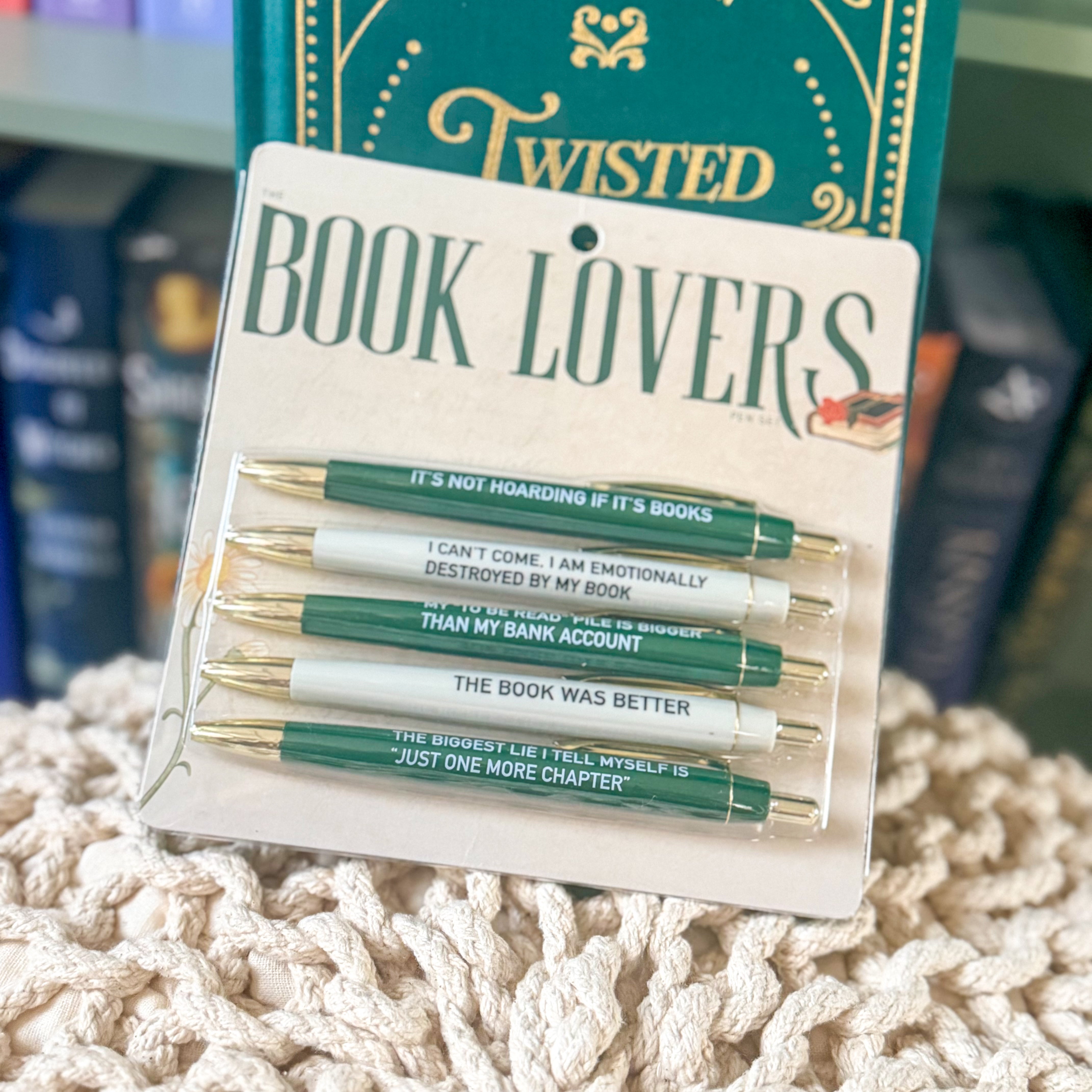 Book Lovers Pen Set