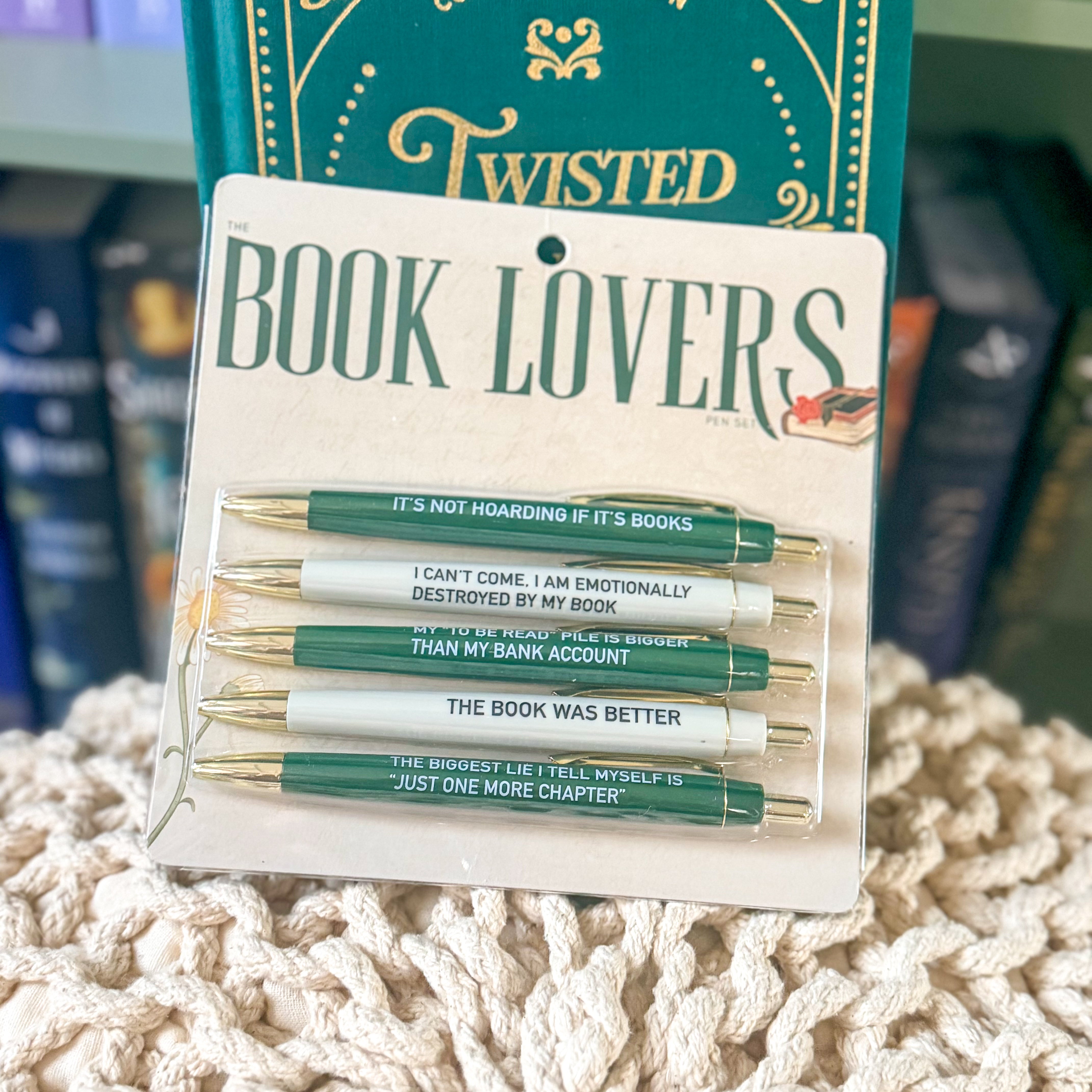 Book Lovers Pen Set