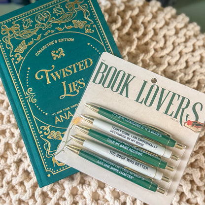 Book Lovers Pen Set