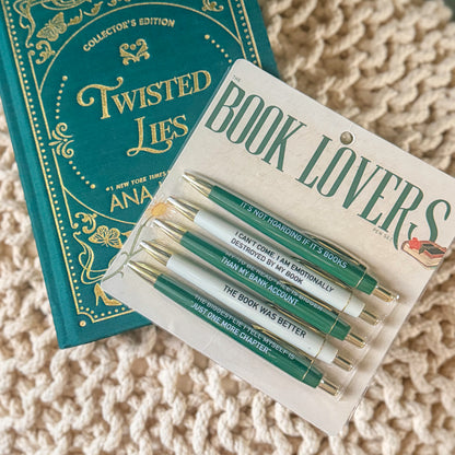 Book Lovers Pen Set