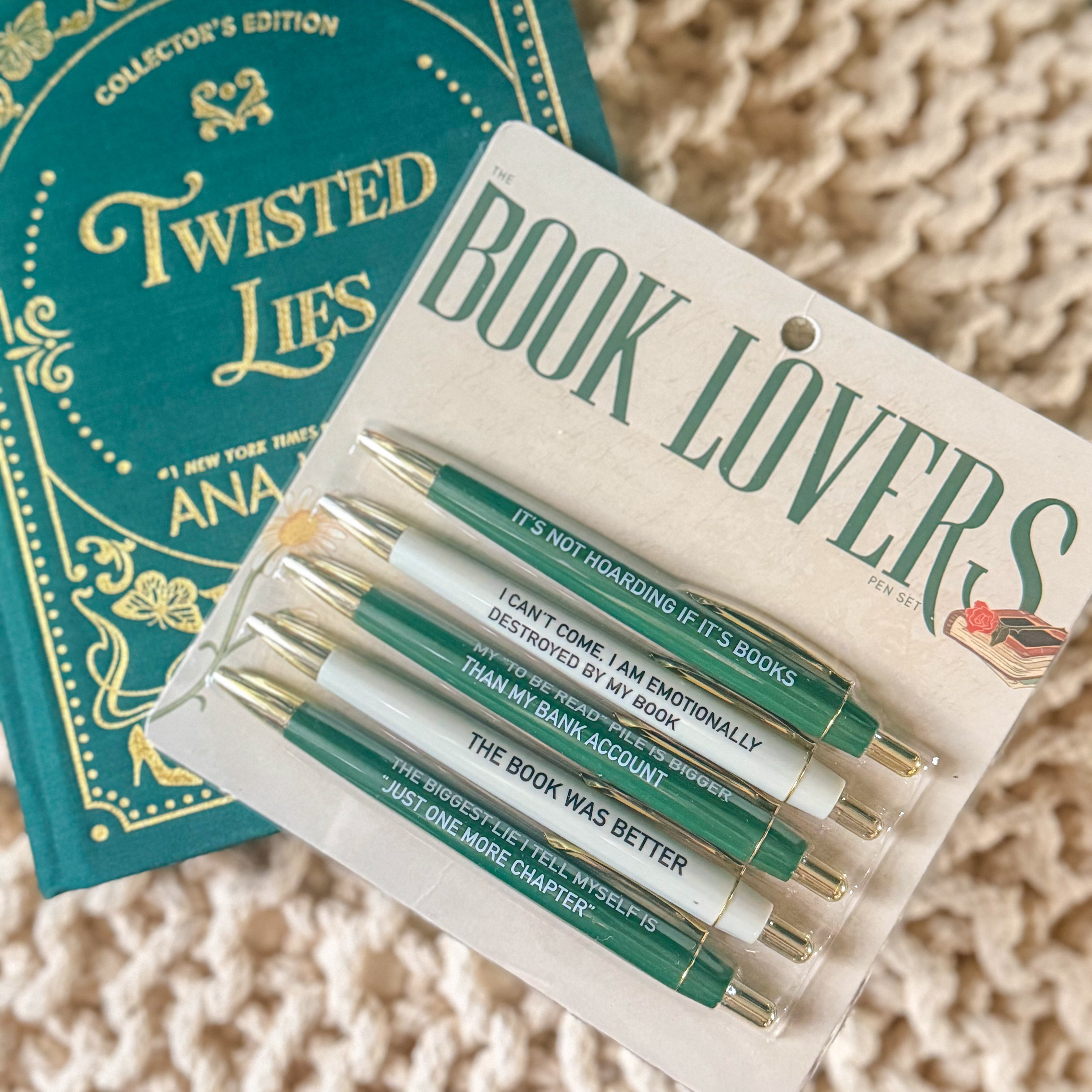 Book Lovers Pen Set