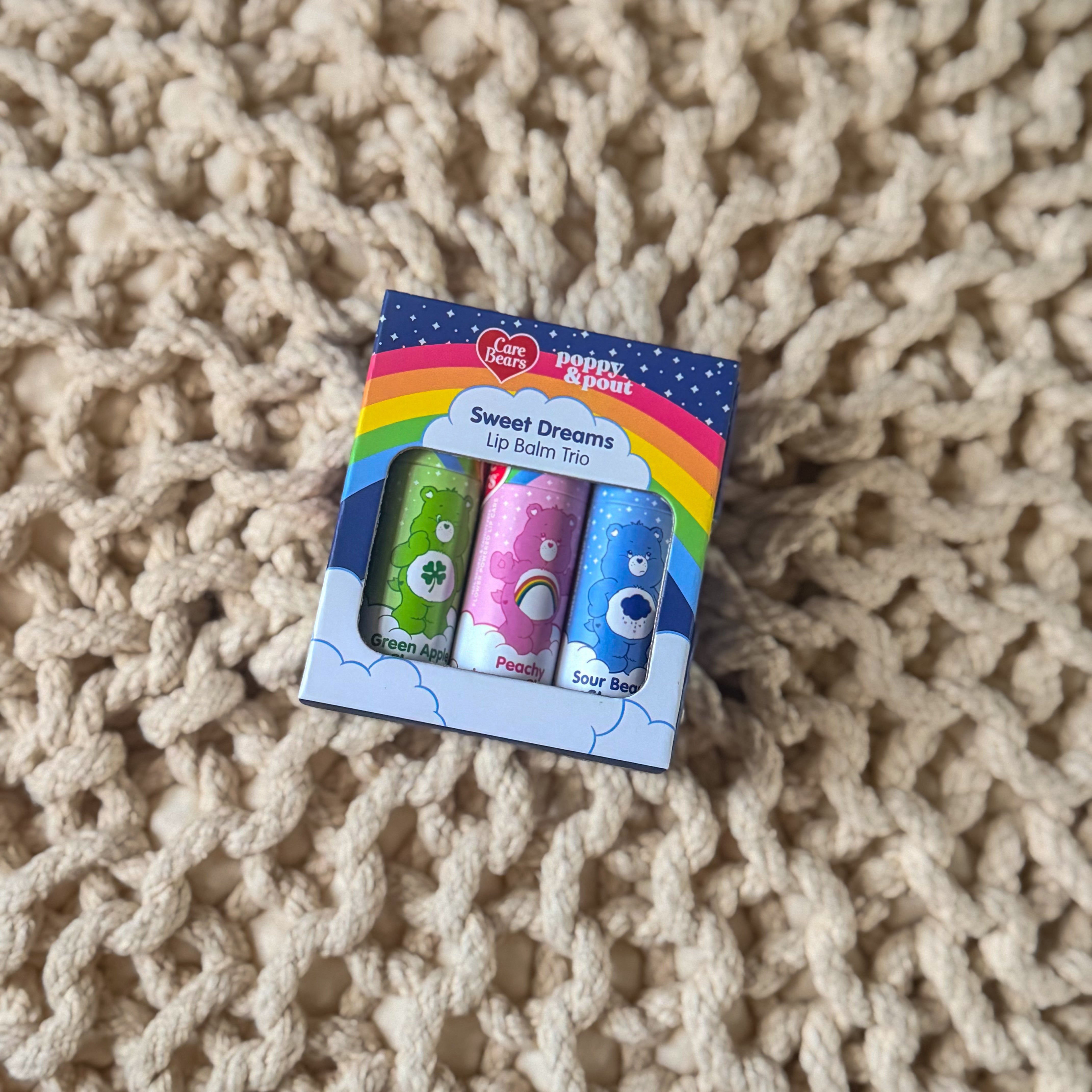 Poppy & Pout Care Bear Lip Balm Set