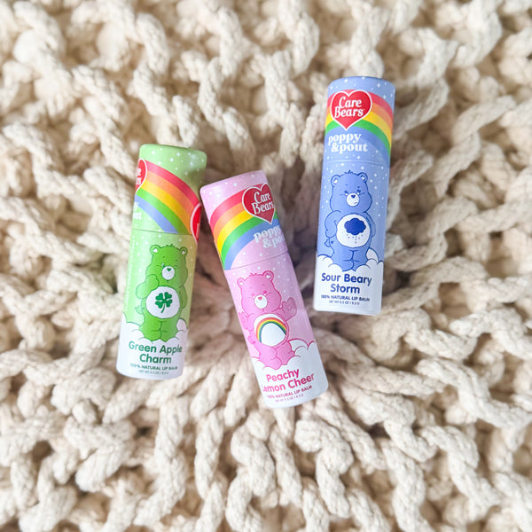 Poppy & Pout Care Bear Lip Balm Set