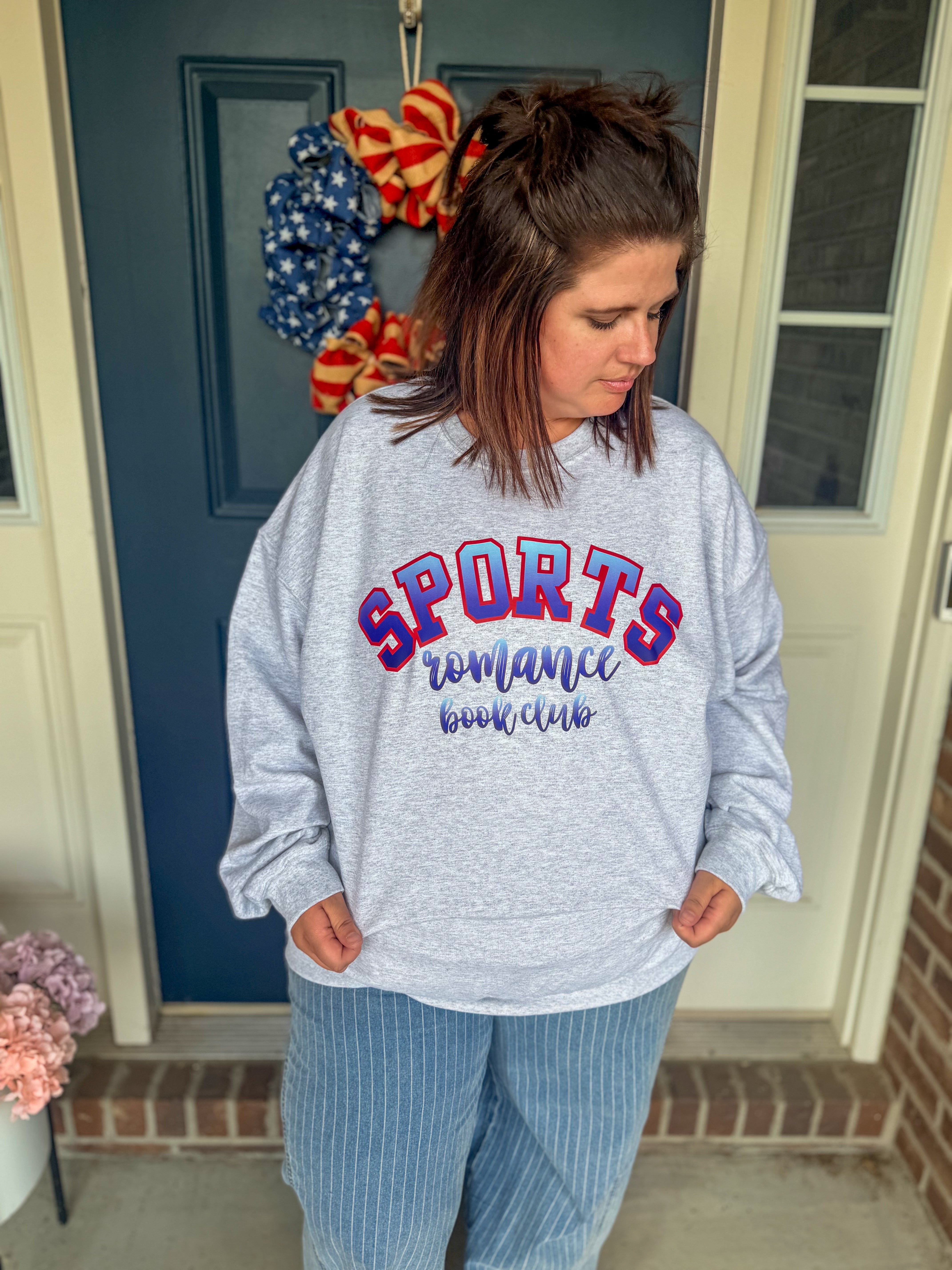 Sports Romance Book Club Sweatshirt