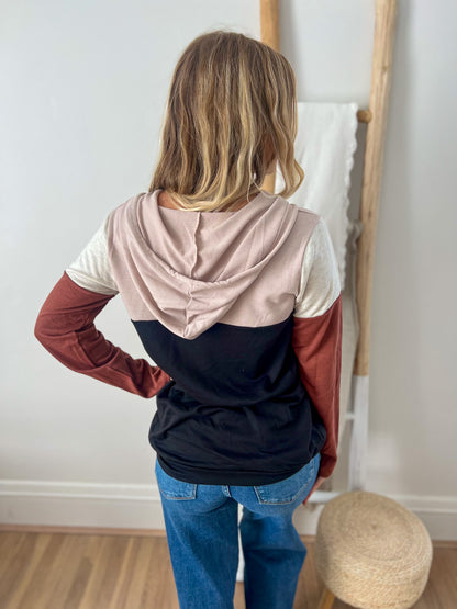 DOORBUSTER Anya Colorblock Hoodie