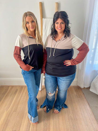 DOORBUSTER Anya Colorblock Hoodie