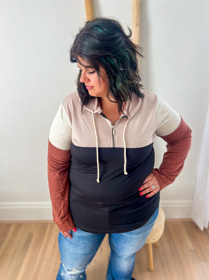 DOORBUSTER Anya Colorblock Hoodie