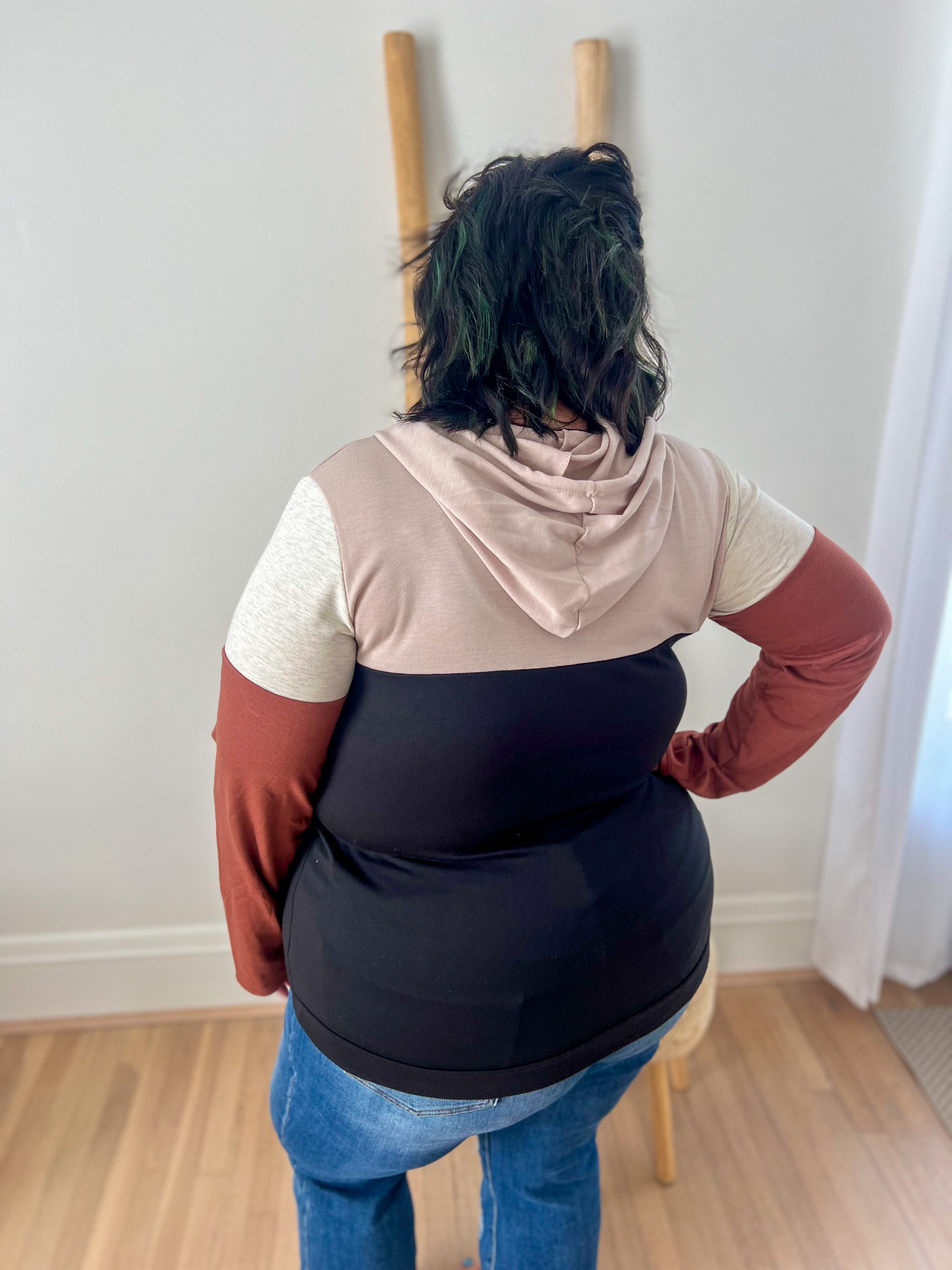 DOORBUSTER Anya Colorblock Hoodie