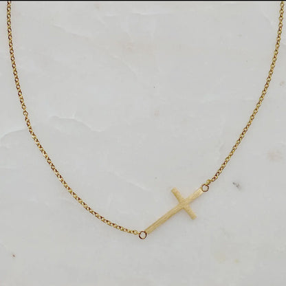 Cross Necklace - 2 Colors