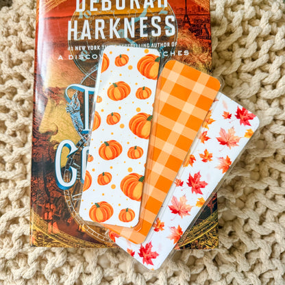 Pumpkin Patch Bookmark Set