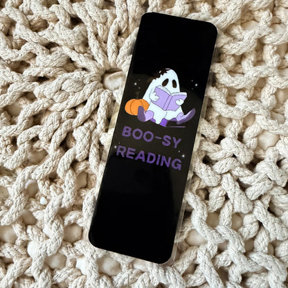 Boo-sy Reading Bookmark