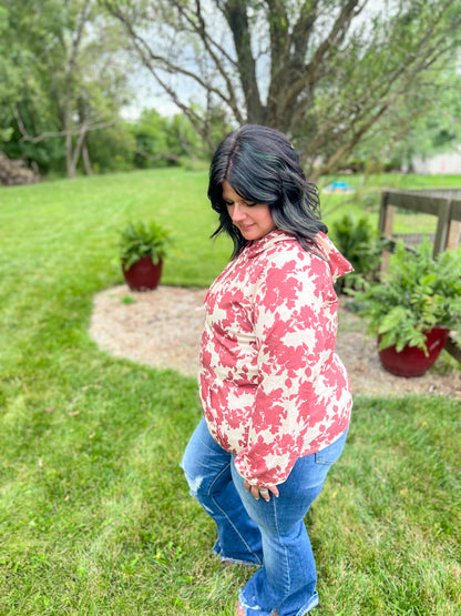 DOORBUSTER Freya Floral Hoodie