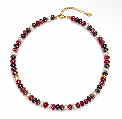 Mixed Beaded Necklace - 3 Colors!