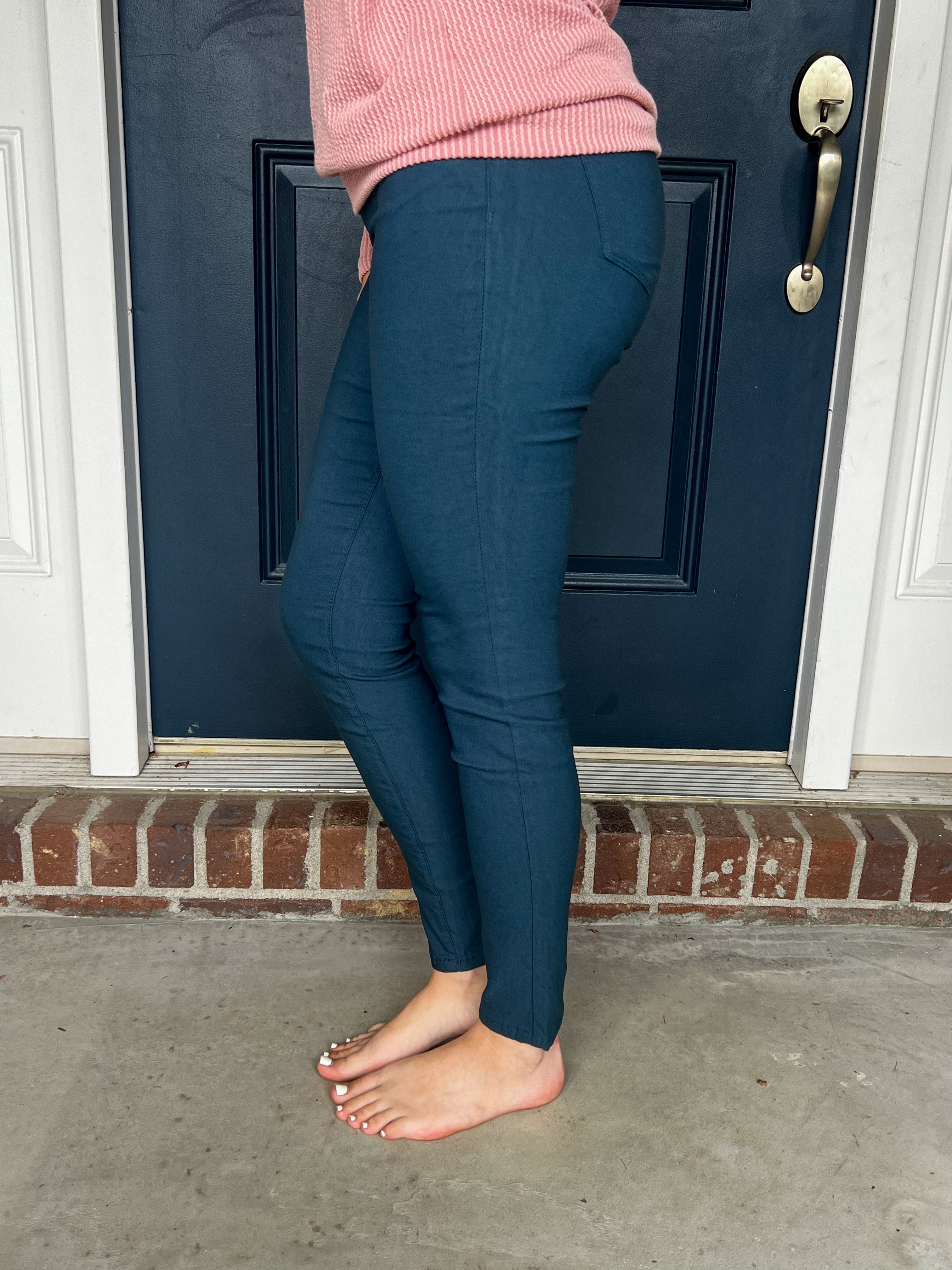 Hyperstretch Skinny Jeans - Blue Steel