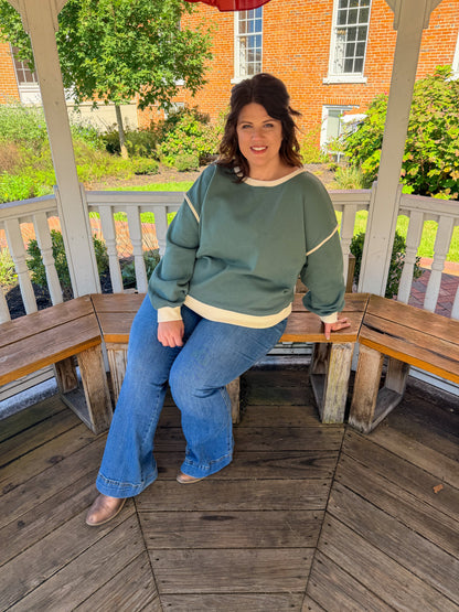 Willow Contrast Pullover