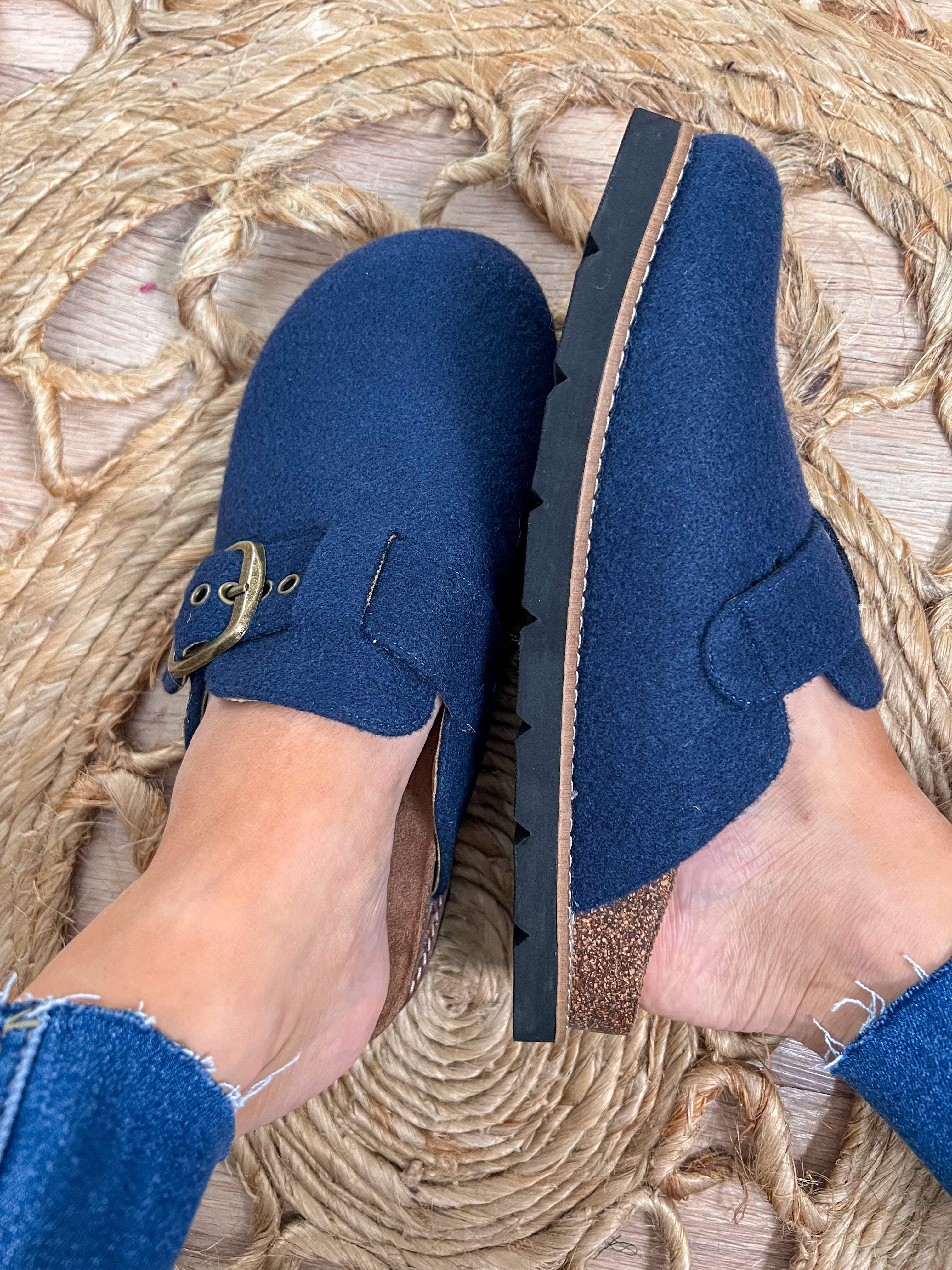 Corkys Day Dream Slides - Navy