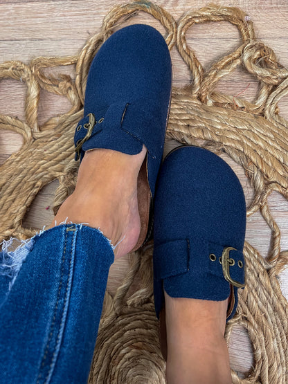 Corkys Day Dream Slides - Navy
