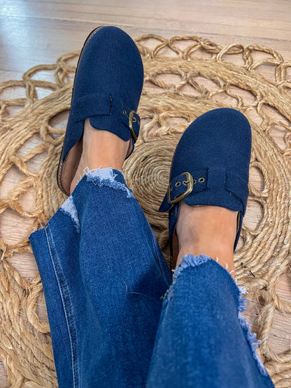 Corkys Day Dream Slides - Navy