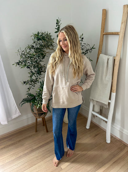 DOORBUSTER Vintage Wash Hoodie - Mocha