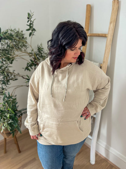 DOORBUSTER Vintage Wash Hoodie - Mocha