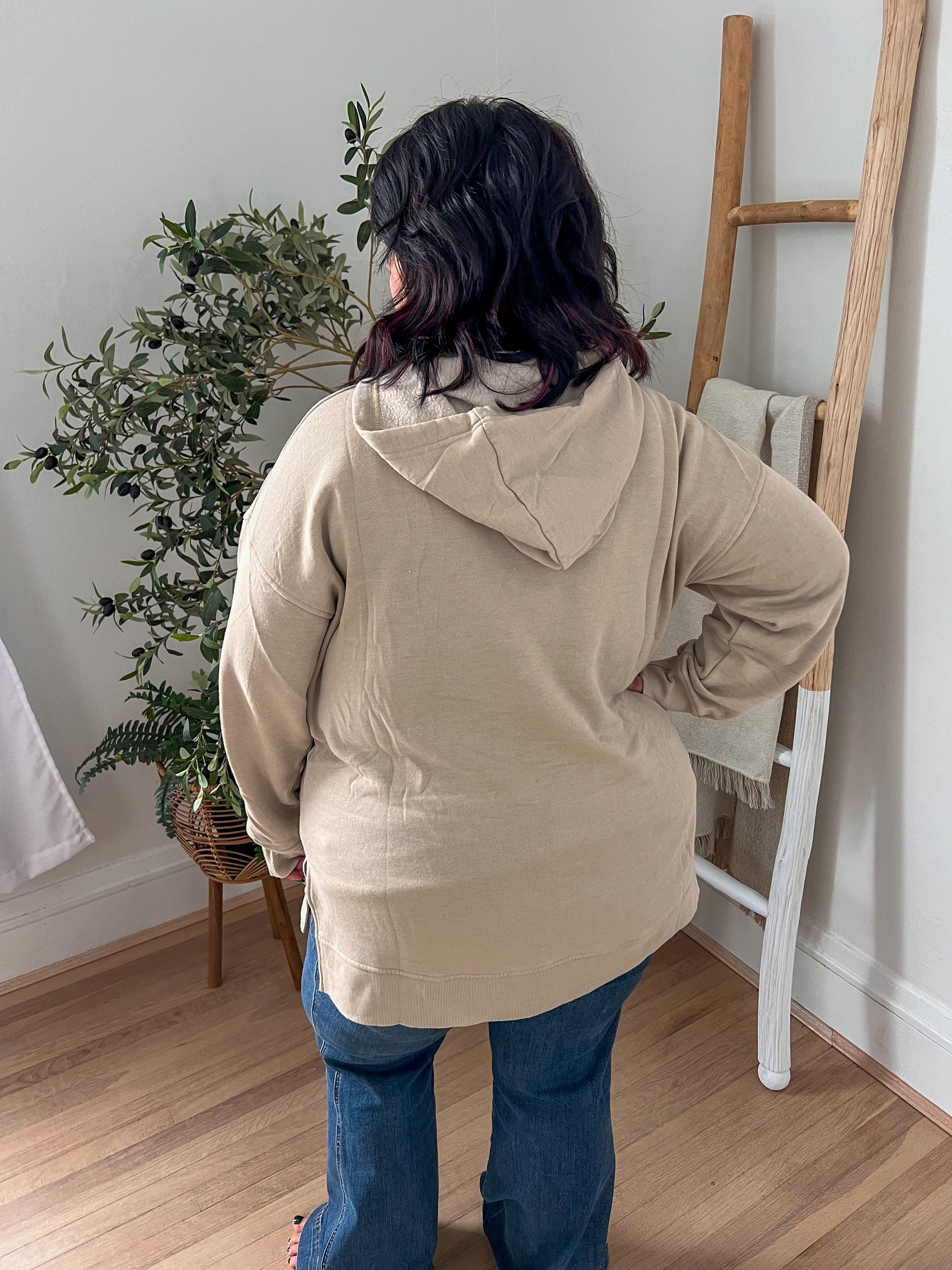 DOORBUSTER Vintage Wash Hoodie - Mocha